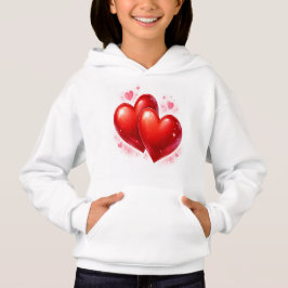 Heart T-Shirt for Kids, Girls` Fashion  Hoodie
