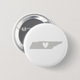 Heart Tennessee Staat Silhouette Button