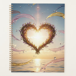 Heart Themed Minimalist Planner Planer