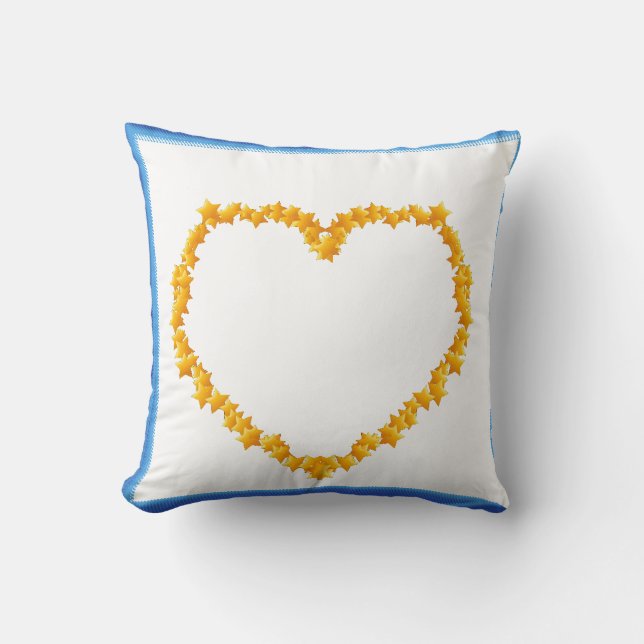 Heart Throw Cushion Kissen (Vorderseite)