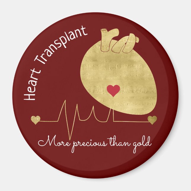 Heart Transplant Magnet (Vorne)