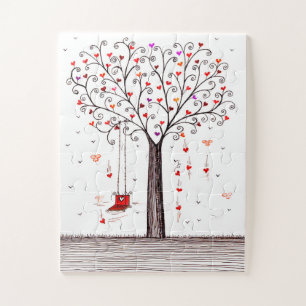 HEART TREE WITH SWING