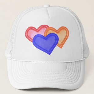 Heart Trio Hat Truckerkappe