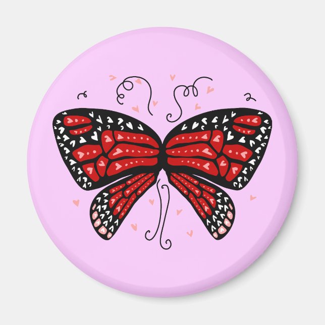 Heart Wings Magnet (Vorne)