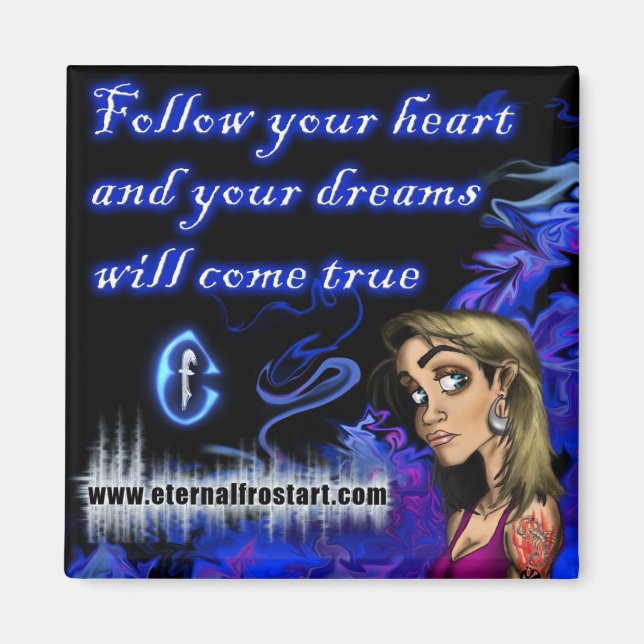 HeartArt4 Magnet (Vorne)