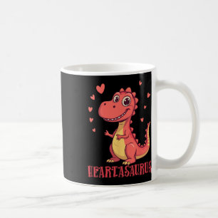 Heartasaurus Süßes Dinosaurier Valentins-Design  Kaffeetasse