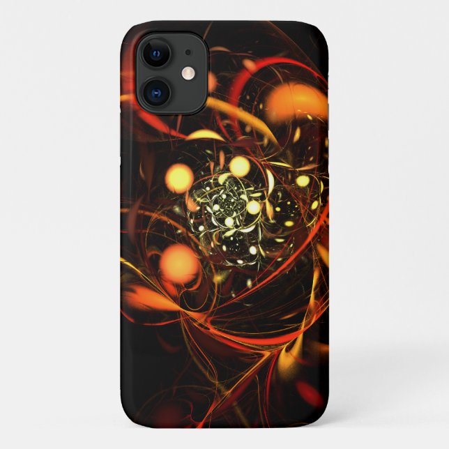 Heartbeat Abstrakt Art Case-Mate iPhone Hülle (Rückseite)