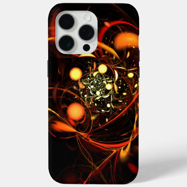 Heartbeat Abstrakt Art Case-Mate iPhone Hülle (Rückseite)