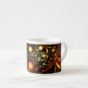 Heartbeat Abstrakt Art Espresso Tasse