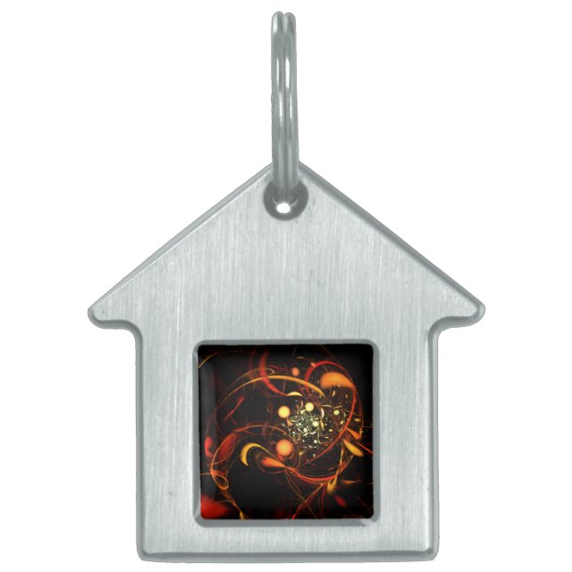 Heartbeat Abstrakt Art House Tiermarke (Vorderseite)