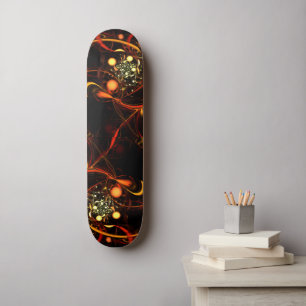 Heartbeat Abstrakt Art Skateboard