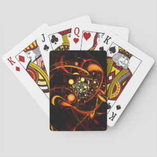 Heartbeat Abstrakt Art Spielkarten