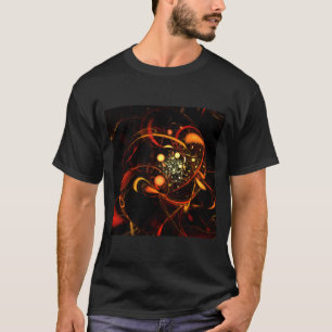 Heartbeat Abstrakt Art T-Shirt