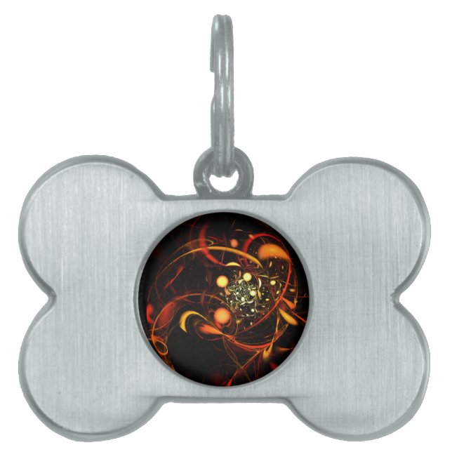 Heartbeat Abstrakt Art Tiermarke (Vorderseite)