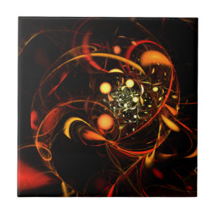 Heartbeat Abstrakt Art Tile Fliese