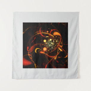 Heartbeat Abstrakt Art Wandteppich