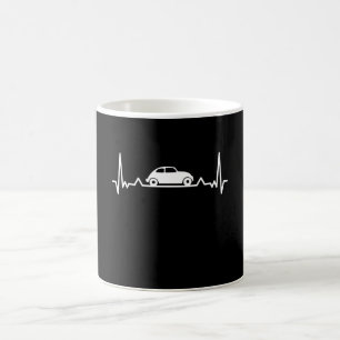 Heartbeat Automotive Gift für klassische Autos Kaffeetasse