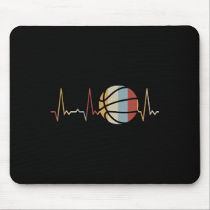 Heartbeat Basketball 2 Mousepad