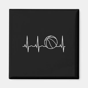 Heartbeat Basketball Bester Basketball-Spieler und Magnet