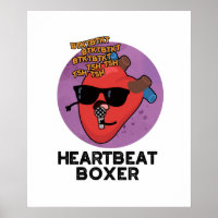 Heartbeat Boxer Funny Music Heart Pub