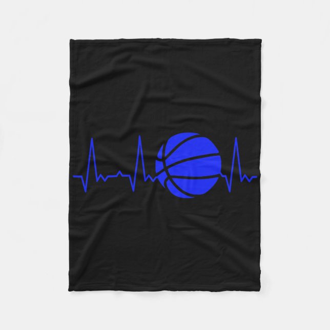 Heartbeat Bysketbyll 3 Fleecedecke (Vorderseite)