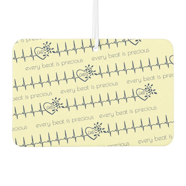 Heartbeat CHD Air Fresheners Autolufterfrischer (Vorderseite)