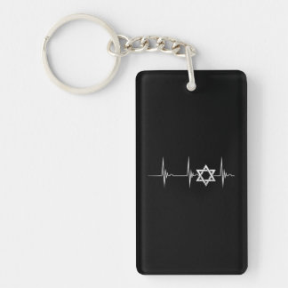 Heartbeat EKG Pulse Star De David Hanoukka Juif