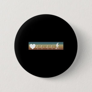 Heartbeat Ekg Shooting Biathlon Ski Button