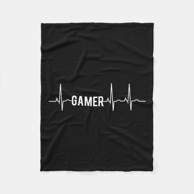 Heartbeat Fleecedecke (Vorderseite)