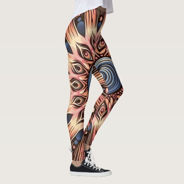 Heartbeat Mandala Leggings (Rechts)