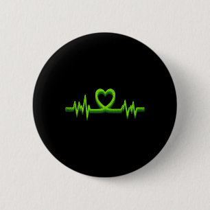 Heartbeat Psychische Gesundheitsaufklärung für Män Button