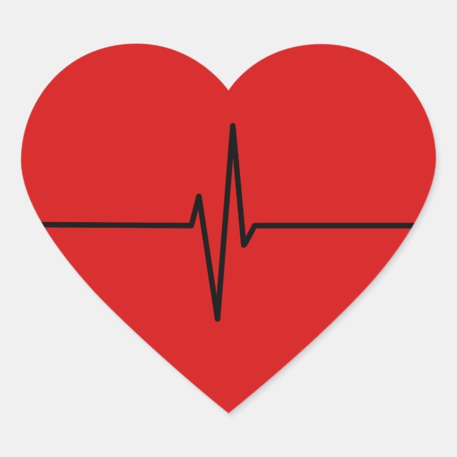 Heartbeat Stickers (Vorderseite)
