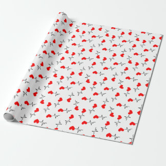 Heartbeat Wrapping Paper Geschenkpapier