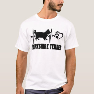 Heartbeat - Yorkshire Terrier - Dog Best Friend T-Shirt