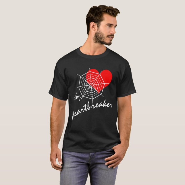 Heartbreaker Black T-Shirt (Vorne ganz)