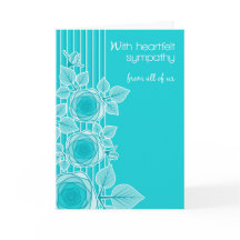 Heartfelt Beileid vom Gruppen-Geschäft oder