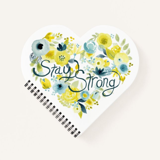 Heartfelt Floral I Notizbuch (Vorderseite)