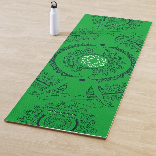 Heartfelt Harmony Anahata Heart Chakra Yogamatte (Beispiel)