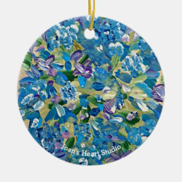 Heartfelt Hydrangea Ornaments Keramik Ornament