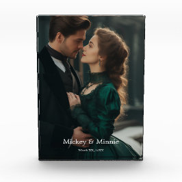 Heartfelt In Loving Memory Custom Photo Block