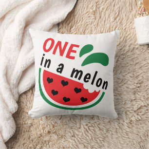 Heartfelt Watermelon ONE in Melon Kissen