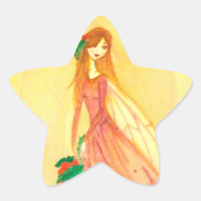 Hearth Fairy Stern-Aufkleber (Vorderseite)