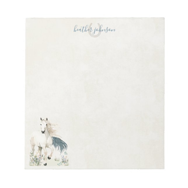 Hearthlight Notes Meadow & Mane Notes Notizblock (Vorderseite)