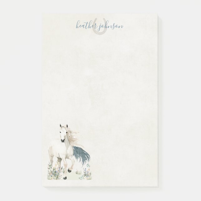 Hearthlight Notes Meadow & Mane Notes Post-it Klebezettel (Vorderseite)