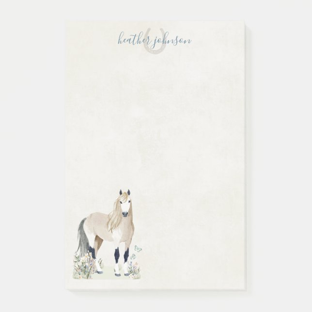 Hearthlight Notes Meadow & Mane Notes Post-it Klebezettel (Vorderseite)