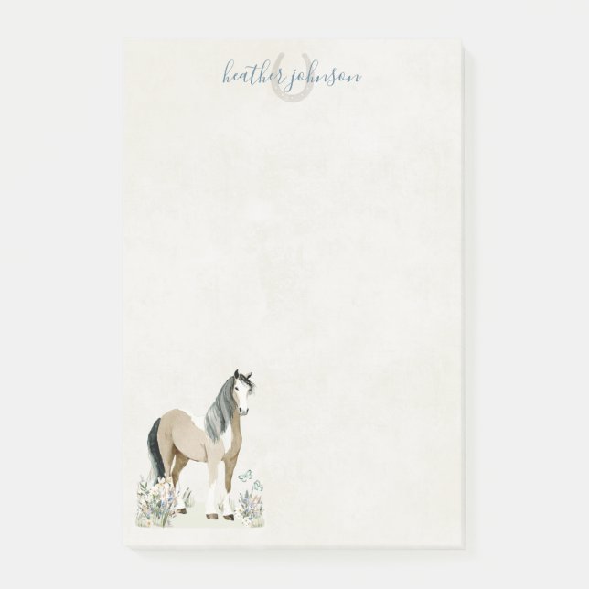 Hearthlight Notes Meadow & Mane Notes Post-it Klebezettel (Vorderseite)