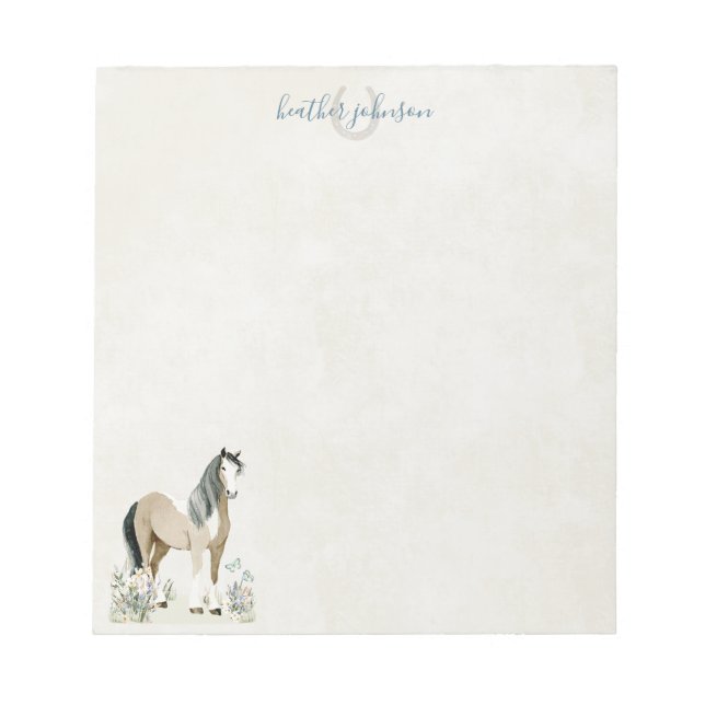 Hearthlight Notes Wiese & Mane Notes Notizblock (Vorderseite)