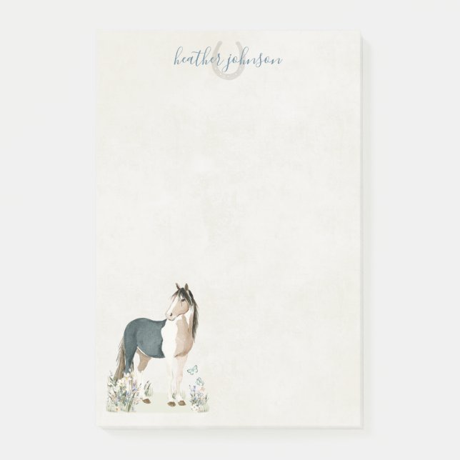 Hearthlight Notes Wiese & Mane Notes Post-it Klebezettel (Vorderseite)