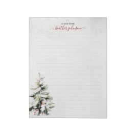 Hearthlight-Notizen Winter Cozy Hund Personalisier Notizblock