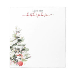 Hearthlight Notizen Winter Cozy Kitten Personalisi Notizblock